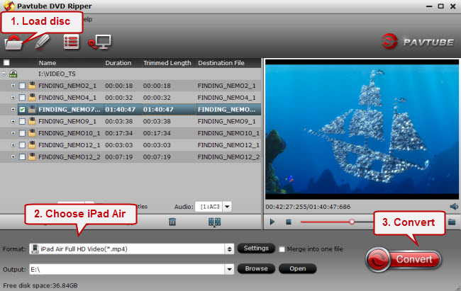 Put MKV, AVI, Tivo, VOB, WMV, MPG, FLV to iPad Air for watching freely dvd to ipad air Put MKV, AVI, Tivo, VOB, WMV, MPG, FLV to iPad Air for watching freely