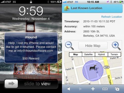 ihound Apps for you to Track or Find Your Stolen iPhone