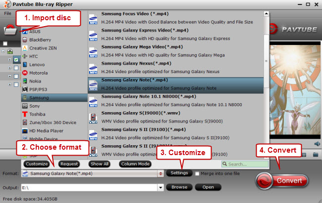 sync iso to galaxy notepro How can I Play Blu ray/DVD ISO files to Galaxy NotePro 12.2 Tablet