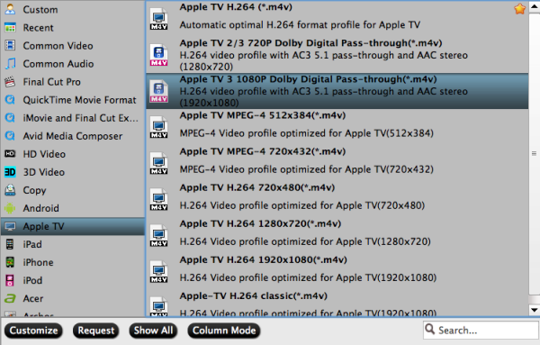 apple video format