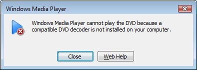 windows media player play video dvd