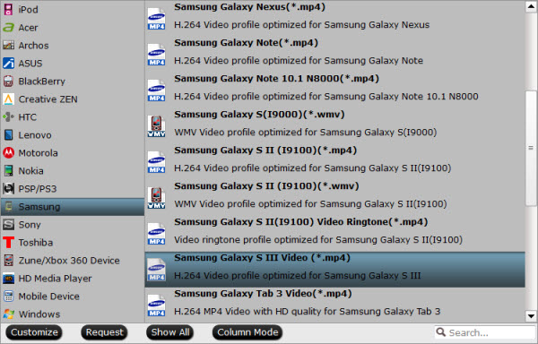 galaxy s5 format Watch all DVD films on Samsung Galaxy S5, S4, S3...