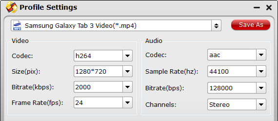 galaxy tab 3 settings Copy/Transfer DVD ISO/IFO to Galaxy Tab 3 10.1