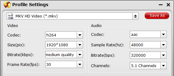 mkv hd settings Rip and Merge all DVD Content to One Single MKV HD Video File