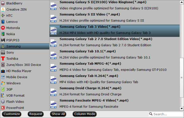 galaxy tab s 10.5 format Make Kids to Watch DVD Movies on Samsung Tab E