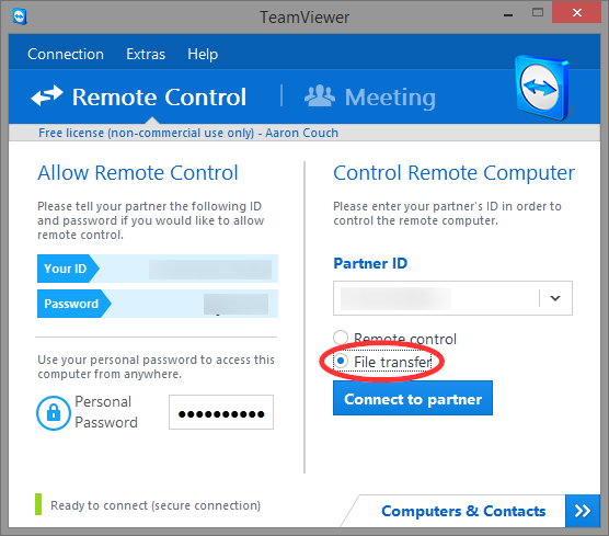 teamviewer toolbar 11 Tips For Using Team Viewer   The Best Free Remote Desktop Connection Manager
